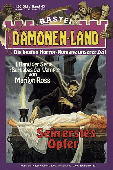 Dämonen-Land Nr. 43: Barnabas der Vampir - Sein erstes Opfer