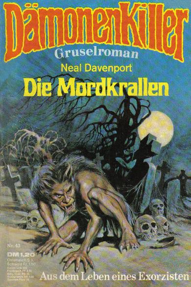 D&auml;monenkiller Nr. 43: Die Mordkrallen