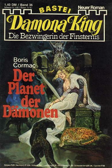 Damona King Nr. 36: Der Planet der D&auml;monen