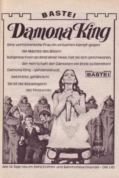 Damona King Werbung