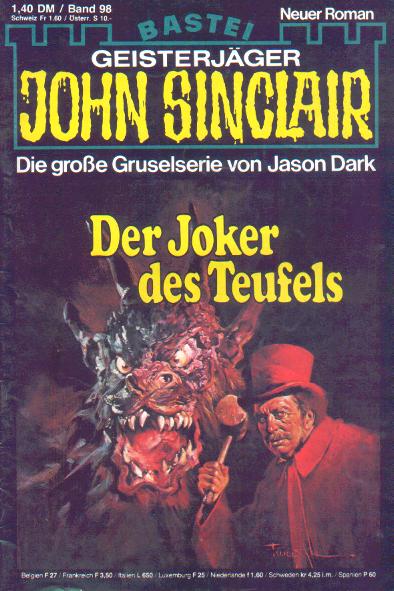 John Sinclair Nr. 98 "Der Joker des Teufels". 