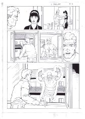 Rohentwurf der Seite 9