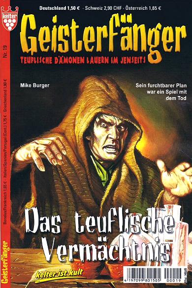 Geisterf&auml;nger Nr. 19: Das teuflische Verm&auml;chtnis