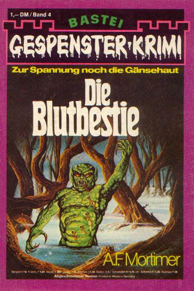 Gespenster-Krimi Nr. 4: Die Blutbestie