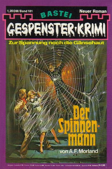 Gespenster-Krimi Nr. 181: Der Spinnenmann