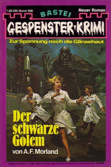 Gespenster-Krimi Nr. 206: Der schwarze Golem