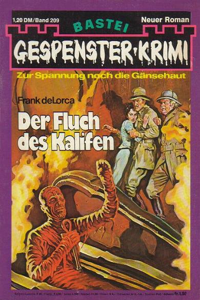 Gespenster-Krimi Nr. 209: Der Fluch des Kalifen