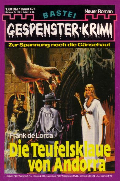 Gespenster-Krimi Nr. 427: Die Teufelsklaue von Andorra