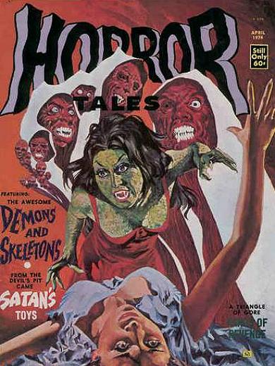 "HORROR TALES" (April 1974)