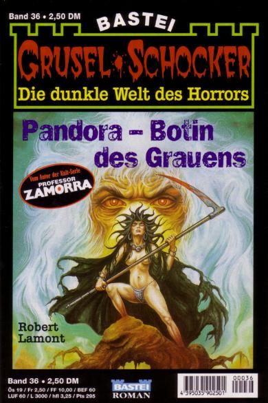 Grusel-Schocker Nr. 36: Pandora - Botin des Grauens 