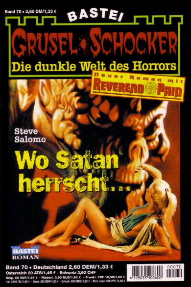 Grusel-Schocker Nr. 70: Wo Satan herrscht ... 