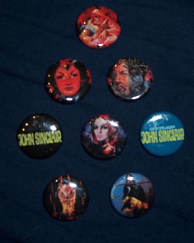 John Sinclair Buttons