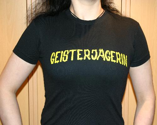 Girlie-Shirt "Geisterj&auml;gerin"