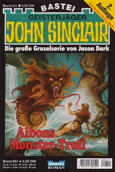 John Sionclair Nr. 651 (2. Auflage): Aibons Monster-Troll