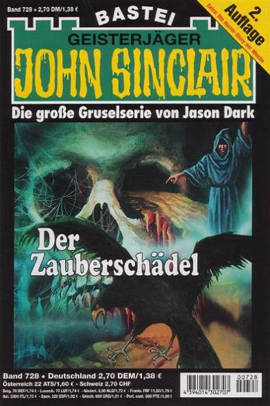 John Sinclair Nr. 728 (2. Auflage): Der Zauberschädel