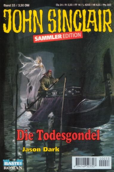 John Sinclair Sammler-Edition Nr. 33: Die Todesgondel