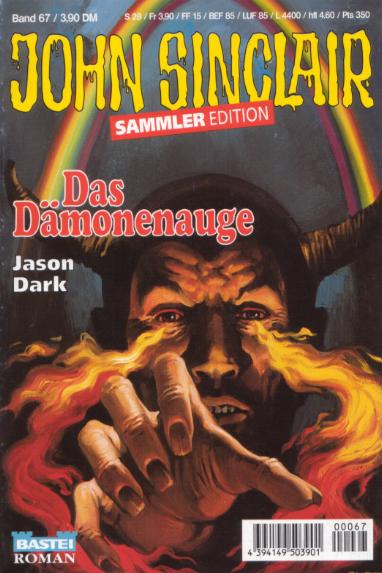 John Sinclair Sammler-Edition Nr. 67: Das Dämonenauge