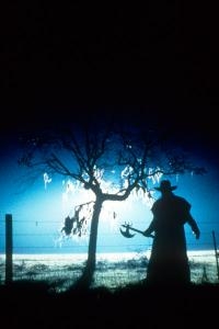 Der Schatten des Wesens aus dem Kinofilm "Jeepers Creepers"