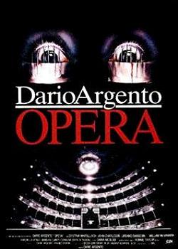 Das Cover des Filmes "OPERA" von Dario Argento