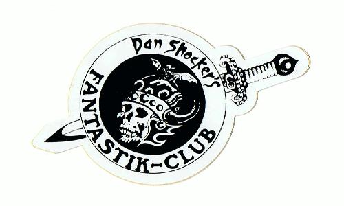 Dan Shockers Fantastik-Club Aufkleber