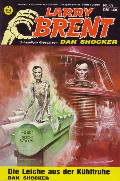 Larry Brent Nr. 69: Die Leiche aus der Kühltruhe