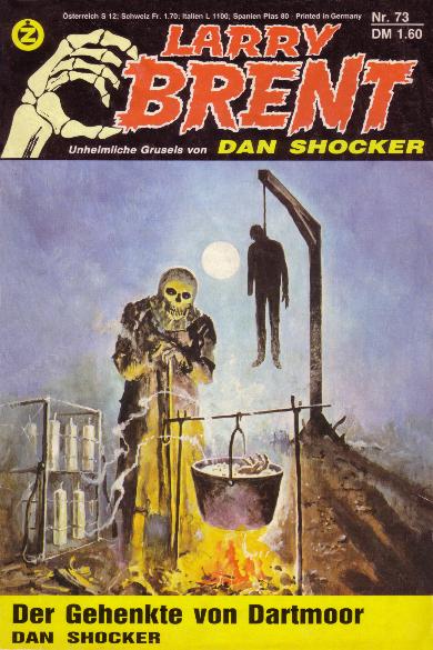 Larry Brent Nr. 73: Der Gehenkte von Dartmoor