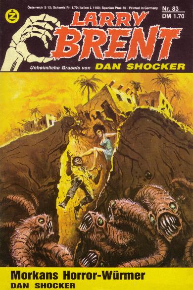 Larry Brent Nr. 83: Morkans Horror-W&uuml;rmer