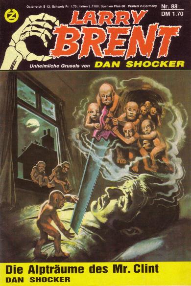 Larry Brent Nr. 88: Die Alptr&auml;ume des Mr. Clint