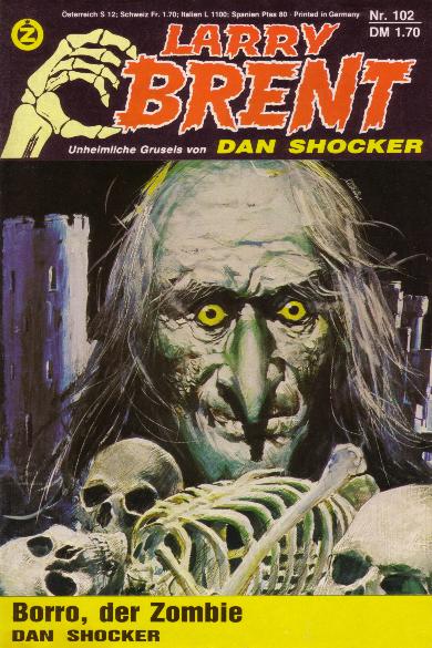 Larry Brent Nr. 102: Borro, der Zombie