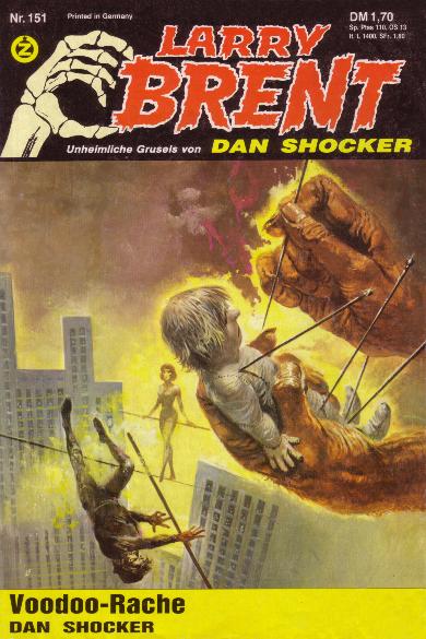 Larry Brent Nr. 151: Voodoo-Rache
