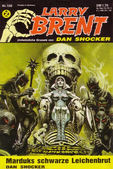 Larry Brent Nr. 158: Marduks schwarze Leichenbrut