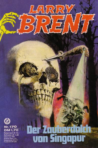 Larry Brent Nr. 170: Der Zauberdolch von Singapur