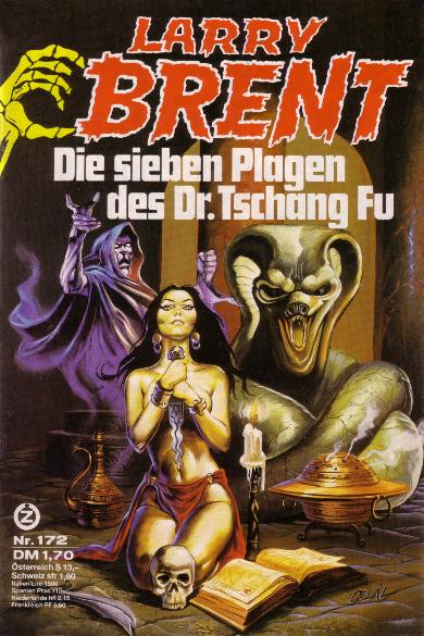 Larry Brent Nr. 172: "Die sieben Plagen des Dr. Tschang Fu"