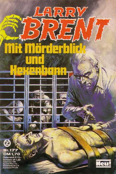 Larry Brent Nr. 177: Mit M&ouml;rderblick und Hexenbann