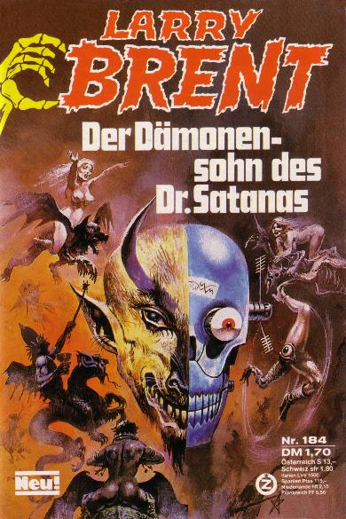 Larry Brent Nr. 184: Der D&auml;monensohn des Dr. Satanas