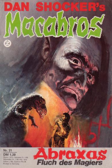 Macabros Nr. 21: Abraxas, Fluch des Magiers