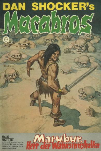 Macabros Nr. 29: Marubur, Herr der Wahnsinnshallen