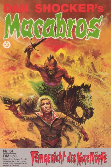 Macabros Nr. 54: Femgericht der Kugelk&ouml;pfe