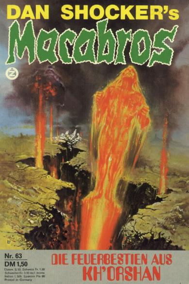 Macabros Nr. 63: Die Feuerbestien aus Kh'or Shan