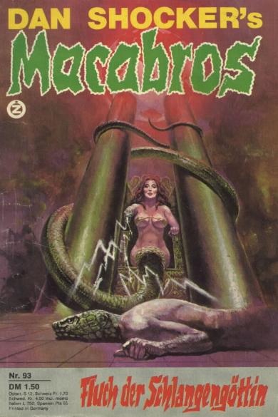 Macabros Nr. 93: Fluch der Schlangeng&ouml;ttin