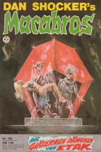 Macabros Nr. 106: Die gl&auml;sernen D&auml;monen von Etak