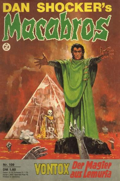 Macabros Nr. 109: Vontox - Der Magier aus Lemuria
