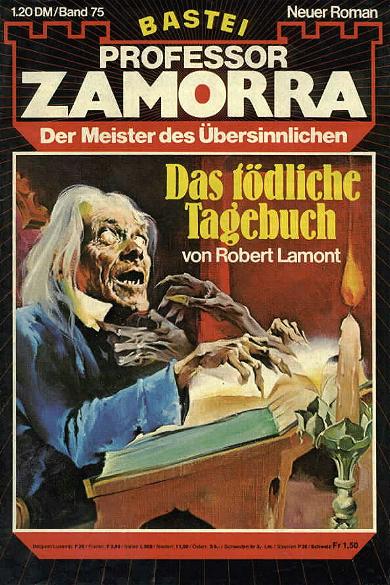 Professor Zamorra Nr. 75: Das t&ouml;dliche Tagebuch
