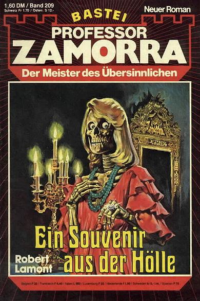 Professor Zamorra Nr. 209: Ein Souvenir aus der H&ouml;lle