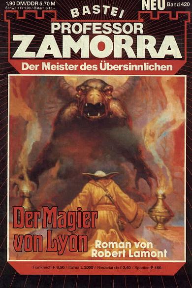 Professor Zamorra Nr. 420: Der Magier von Lyon