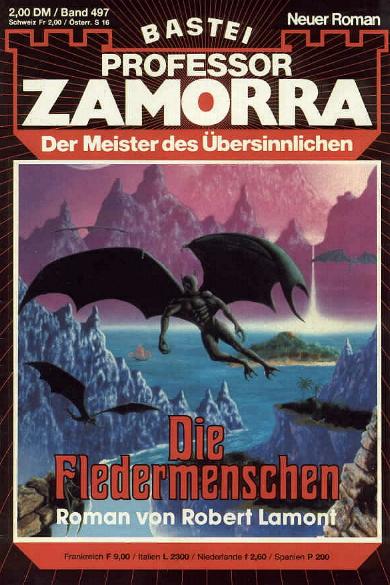 Professor Zamorra Nr. 497: Die Fledermenschen