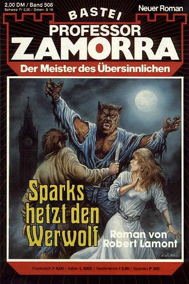 Professor Zamorra Sektion Nr. 508: Sparks jagt den Werwolf