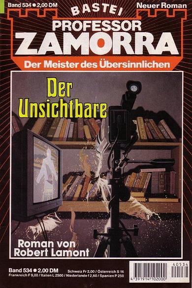 Professor Zamorra Nr. 534: Der Unsichtbare
