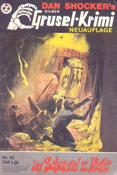 Silber-Grusel Krimi Nr. 93 (NA): Das Scheusal aus dem Nichts