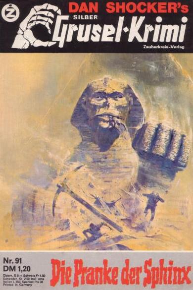 Silber-Grusel-Krimi Nr. 91: Die Pranke der Sphinx